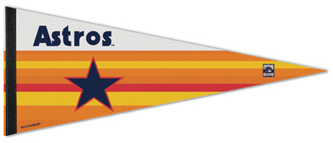Houston Astros Retro 1975-81 Style Premium Felt Pennant - Wincraft