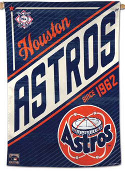 Houston Astros "Since 1962" Cooperstown Collection Premium 28x40 Wall Banner - Wincraft Inc.