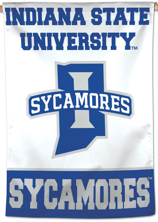 Indiana State University Sycamores Official Ncaa Premium 28x40 Wall Ba