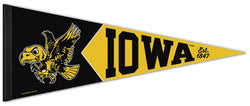 Iowa Hawkeyes NCAA College Vault 1940s-Style Premium Felt Collector's Pennant - Wincraft Inc.