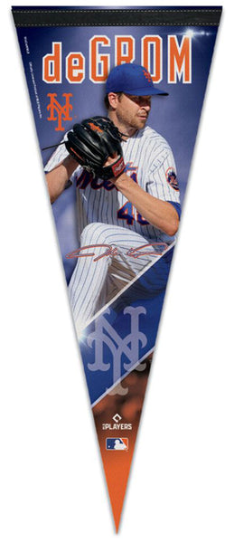 Jacob deGrom New York Mets Signature Series Official MLB Premium Felt Pennant - Wincraft Inc.