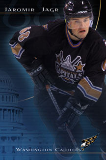 Jaromir Jagr "Capital Action" Washington Capitals Poster - Costacos 2001