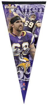 Jared Allen "Big-Time" Extra-Large Premium Pennant - Wincraft 2009