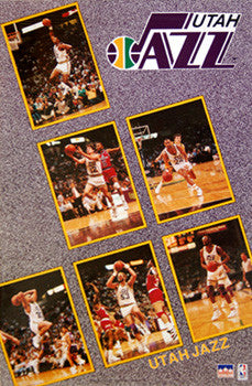 Utah Jazz "Six Stars" (1990-91) - Starline Inc.