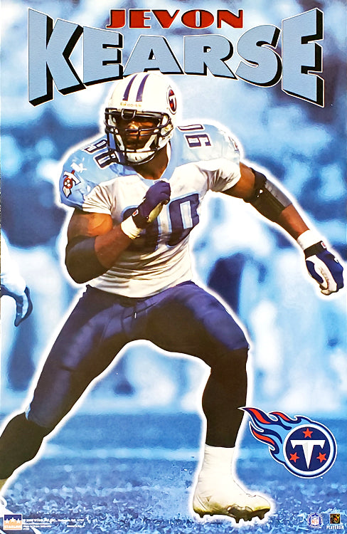 Tennessee Titans Vintage NFL Poster Grinding It Out