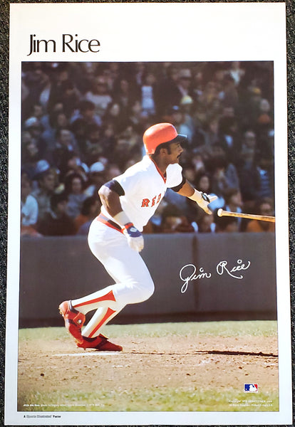 Jim Rice "Superstar" Boston Red Sox Vintage Original Poster - Sports Illustrated by Marketcom 1978
