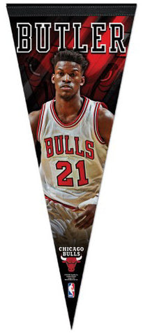 Jimmy Butler "Superstar Series" Chicago Bulls NBA Basketball Premium Felt Pennant - Wincraft 2015