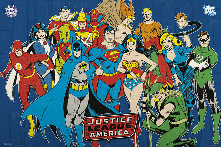 Grupo Erik Poster DC Comics Justice League Movie All Characters Grupo Erik Poster DC Comics Justice League Movie All Characters