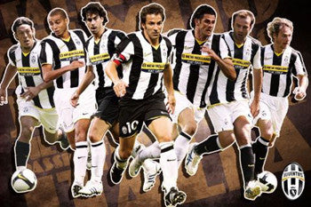 Juventus FC Superstars 2009 7-Player Action Poster - GB Eye (UK)