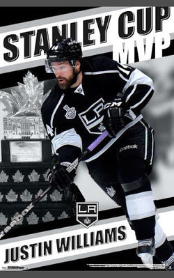 Justin Williams "MVP" 2014 Stanley Cup Conn Smythe Winner Poster
