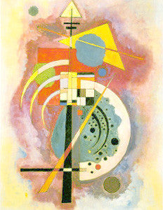 Hommage a Grohmann by Wassily Kandinsky 16x20 Art Poster Print - Eurographics