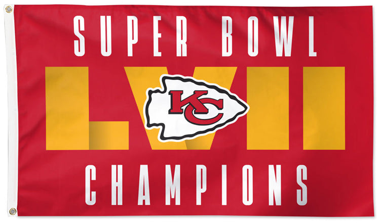 : 2023 Super Bowl LVII Dueling Teams Chiefs Eagles Pennant Flag  : Sports & Outdoors