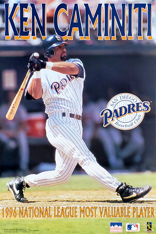 Ken Caminiti MVP San Diego Padres MLB Action Poster - Starline