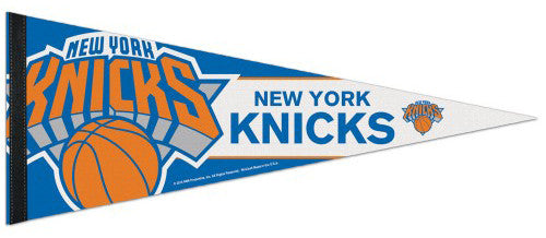 New York Knicks Official NBA Basketball Team Logo Premium Felt Pennant - Wincraft