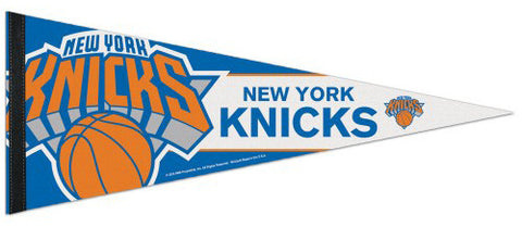 New York Knicks Official NBA Basketball Team Logo Premium Felt Pennant - Wincraft