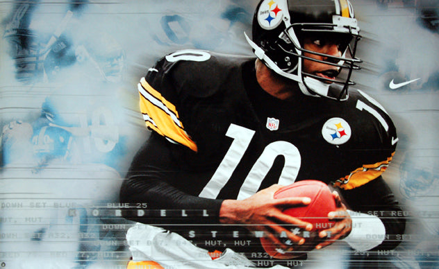 Kordell Stewart 'Slash' Pittsburgh Steelers Poster - Nike Inc. 1999 –  Sports Poster Warehouse