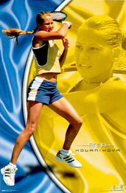 Anna Kournikova "Superstar" WTA Tennis Action Poster - Costacos 2000