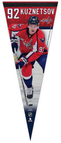 Evgeny Kuznetsov "Superstar" Washington Capitals Official NHL Premium Felt Collector's Pennant