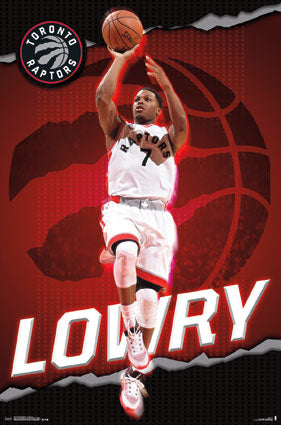 Kyle Lowry "Superstar" Toronto Raptors NBA Basketball Action Poster - Trends International