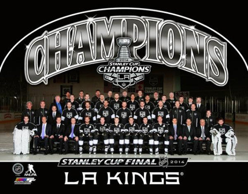 L.A. Kings Stanley Cup 2014 Championship Team Portrait Commemorative Poster Print - Photofile