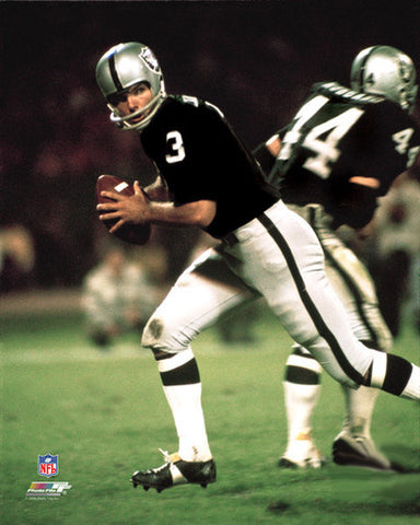 Daryle Lamonica "Drop Back" (c.1969) Oakland Raiders Premium Poster Print - Photofile Inc.