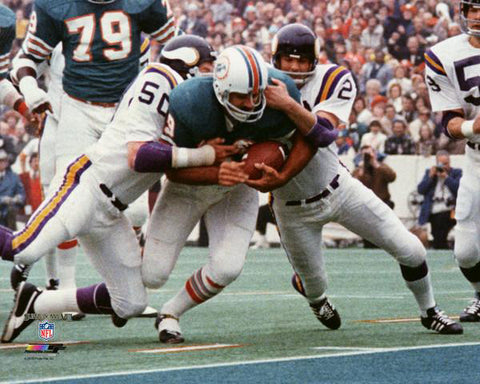 Larry Csonka "Super Bowl VIII Classic" (1974) Miami Dolphins Premium Poster Print - Photofile Inc.