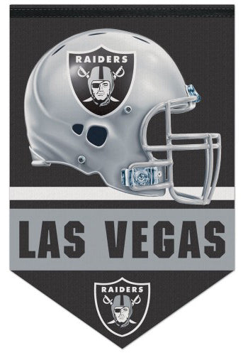 Las Vegas Raiders NFL Football Team Premium Felt 17x26 Wall Banner - Wincraft Inc.