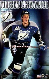 Vincent Lecavalier "Action" Tampa Bay Lightning Poster - Starline Inc. 1999