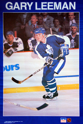 Gary Leeman "Leafs Classic" (1990) Vintage Original Poster - Starline Inc.