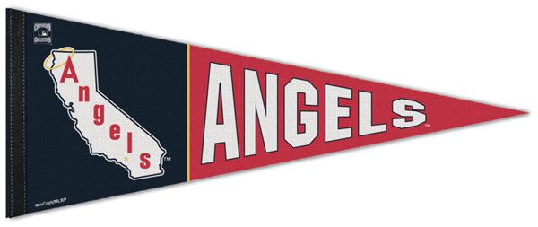 California Angels Retro 1973-1985 Style Premium Felt Pennant - Wincraft Inc.