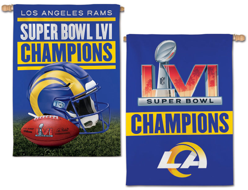 Los Angeles Rams 2022 NFL Super Bowl Champions Commemorative 2-Sided 2 –  Sports Poster Warehouse