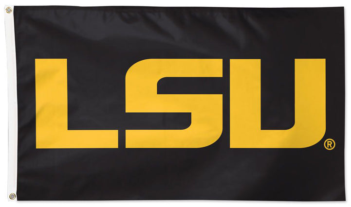 LSU, LSU 3' x 5' Tiger Stripes House Flag