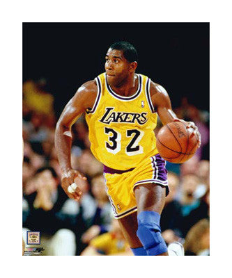 Magic Johnson "Work of Art" (c.1990) Giclee-on-Canvas - Photofile