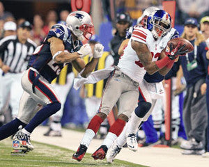 Mario Manningham "The Catch" New York Giants Super Bowl XLVI Premium Poster Print - Photofile 16x20