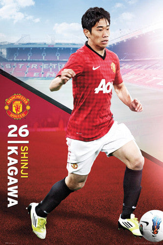 Shinji Kagawa "Action" Manchester United Poster - GB Eye (UK) 2012