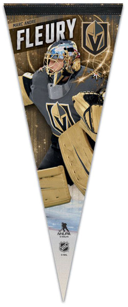 Marc-Andre Fleury "Superstar" Vegas Golden Knights Official NHL Hockey Premium Felt Collector's Pennant - Wincraft 2021