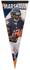 Brandon Marshall "Signature Series" Premium NFL Felt Collector's Pennant (2012) - Wincraft