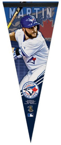 Russell Martin "Signature Series" Toronto Blue Jays Premium Felt Collector's Pennant - Wincraft