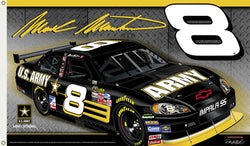 Mark Martin "Army 8" 3'x5' Flag - BSI 2008