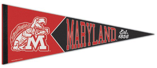 Maryland Terrapins NCAA College Vault 1970-Style Premium Felt Collector's Pennant - Wincraft Inc.