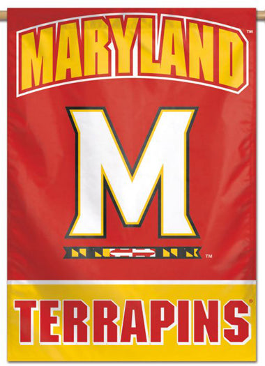 Maryland Terrapins Official NCAA Team Logo NCAA Premium 28x40 Wall Banner - Wincraft Inc.