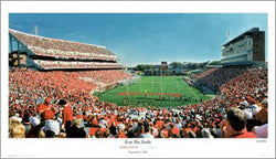 Maryland Football "Fear the Turtle" Byrd Stadium Gameday Panoramic Poster Print  - Sofa Galleria