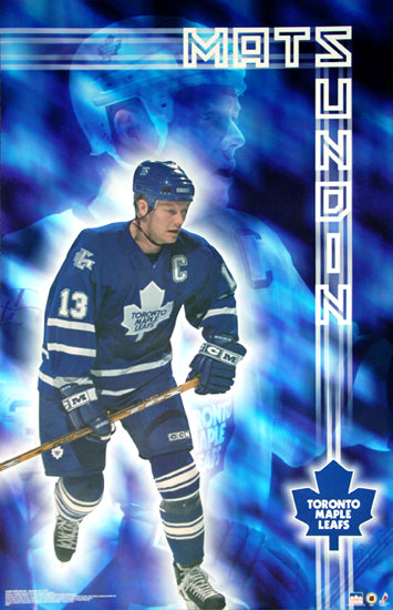 Mats Sundin "Shine" Toronto Maple Leafs Poster - Starline 2002