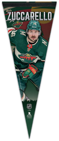 Mats Zuccarello Minnesota Wild NHL Superstar Series Premium Felt Collector's Pennant - Wincraft