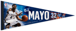 O.J. Mayo "Superstar" Premium Felt Pennant L.E. /2,009 - Wincraft