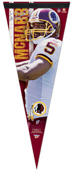 Donovan McNabb Redskins 2010 Premium Felt Pennant (L.E. /1000)