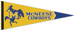 McNeese State Cowboys Official NCAA Team Logo Premium Felt Pennant - Wincraft Inc.