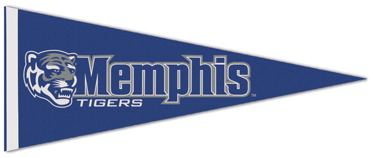 Memphis Tigers: Dual Logo, Striped M - Cork Note Board