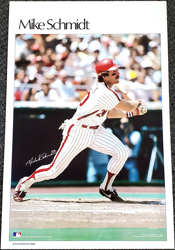 Mike Schmidt Philadelphia Phillies 1980 Home Baseball 