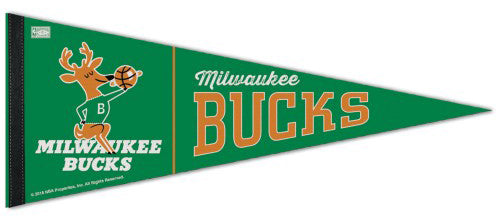 Milwaukee Bucks Classic (1968-93) Premium Felt Pennant - Wincraft